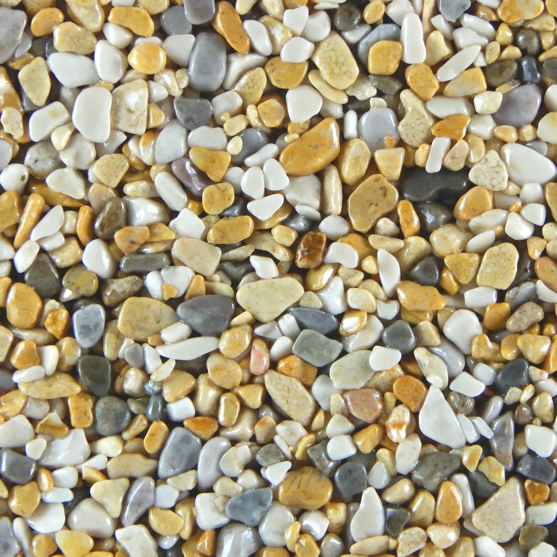 Terralith Marmor - Steinteppich WAND mix nizza (fein) für 1 qm