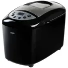 DOMO B3977 Brotbackautomat mit Display, Antihaftbeschichtung, Timerfunktion, mit Messbecher 1500g Schwarz