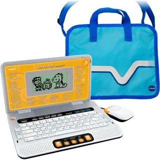 Vtech Schulstart Laptop E (inkl. Tasche), Lerncomputer - gelb/grau