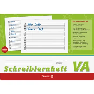 Brunnen Schreiblernheft VA 1. Schuljahr liniert DIN A4 quer 16 Blatt,