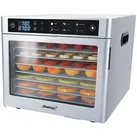 STEBA Dörrautomat ED 80 Steel Deluxe, ca. 0,67m2 Dörrfläche, 6 Programme, 500W
