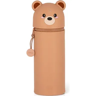 Legami 2-in-1 Silicone Pencil Case Teddy Bear,