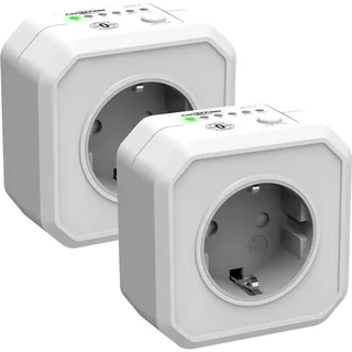 Ansmann Timer Steckdose Schaltbare Energiespar-Steckdose Countdown Timer -