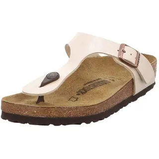 Birkenstock Gizeh Birko-Flor graceful pearl white 38