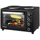 Trisa Bake & Cook Minibackofen mit Kochfunktion, Timerfunktion