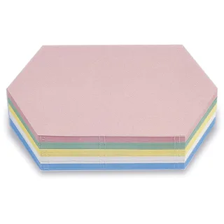 Magnetoplan Kommunikationskarte Königswabe, 297 x 165 mm, 500 Stück, sortiert, 500 Blatt