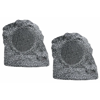 Earthquake Sound Granite-52 5.25" Koaxial Outdoor Rock Lautsprecher (Paar) - Granit Finish