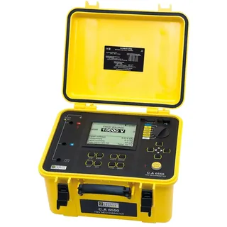 CHAUVIN ARNOUX C.A 6550 Isolationsmesser 10 kV