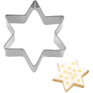 Westmark Ausstechform Stern 6 cm Edelstahl