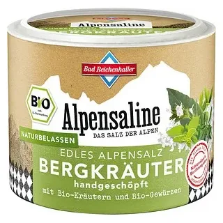 Bad Reichenhaller Alpensaline BERGKRÄUTER Bio-Gewürzmischung, 90,0 g