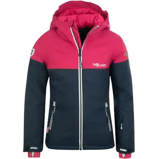 TROLLKIDS Hallingdal Jacke - Navy / Pink / White - 92 cm