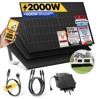 5 m Kabel + Gartenhalterung