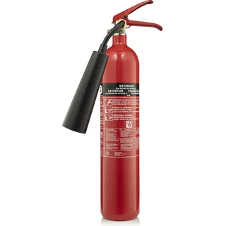 smartwares Feuerlöscher, Kohlendioxid, 2 kg, Brandklasse 34B, CB2