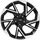7 x 18 5 x 108 ET50 MB63 4 Schwarz/Poliert