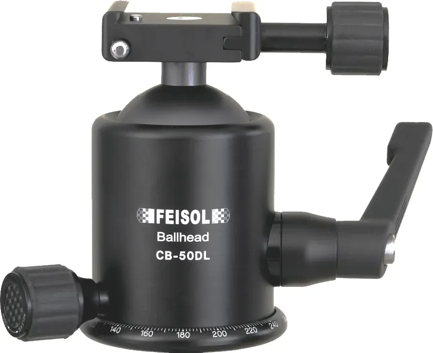 Feisol CB-50 DL Kugelkopf inkl. Kupplungsplatte