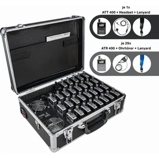 Albrecht 30er Set ATR 400 im Ladekoffer, Walkie-Talkie Zubehör