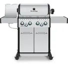 Broil King Baron S490 IR Edelstahl Gasgrill mit Infrarot-Seitenbrenner