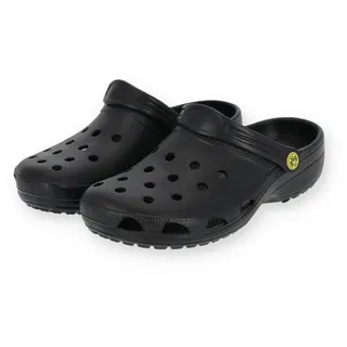 Dortmund Borussia Dortmund BVB Clogs schwarz, Gartenschuhe Logo, Gr. 38/39