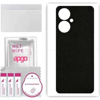 apgo Rückseite Schutzfolie, Skin, kompatibel mit Tecno Spark 9T, Hinten Displayschutzfolie aus Vinylfolie, kratzfest, einfache Montage - Matrix