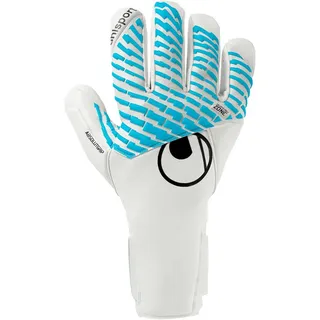 Uhlsport FM Cybertec Absolutgrip HN Torwarthandschuhe - White / Cyber Blue / Black - 8.5