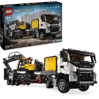 LEGO Technic Volvo FMX LKW mit EC230 Electric Raupenbagger