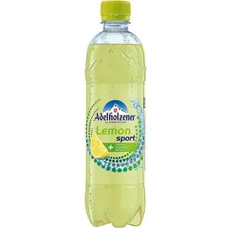 Adelholzener Lemon Sport 0,50 L Flasche, 18er Pack (18x0.50 L ) Einweg-Pfand - 9 l