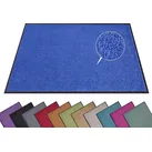 Fußmatte HANSE HOME "Wash & Clean" Gr. 15, blau, B:40cm H:7mm L:60cm, Kunstfaser, Teppiche, Schmutzfangmatte, Türmatte, In- und Outdoor, Teppich, Läufer, waschbar