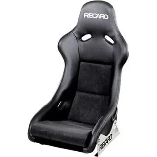 Recaro 070.77.0885 POLE POSITION Rennsitz Sportsitz schwarz Glasfaser GFK (Glasfaserverstärkter Kunststoff) Leder - Schwarz