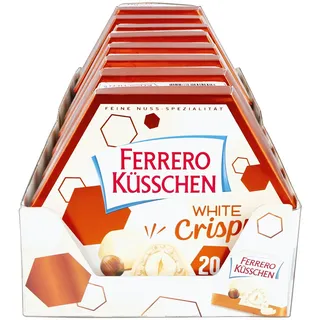 Ferrero Küsschen White Crispy 172 g, 8er Pack