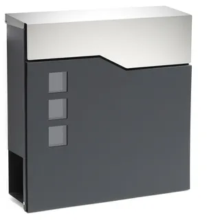 Wiltec V20 Anthrazit inkl. Zeitungsfach