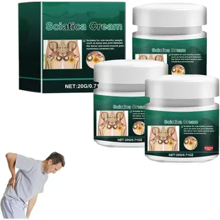 Creme gegen Ischias, Nervenpflege-Salbe, Professionelle Nervenberuhigungslotion, Schnelle Regeneration, Für alle Hauttypen geeignet