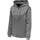 Core Kapuzenjacke Damen grey melange XXL