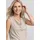Silk-Look Top Beige 40