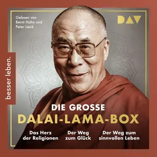 Die große Dalai-Lama-Box (Das Herz der Religionen Der Weg zum Glück Der Weg zum sinnvollen Leben) von XIV. Dalai Lama / Der Audio Verlag / MP3 Hörbuch