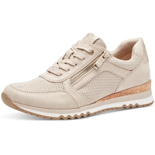 Damen Sneaker flach Vegan Freizeit, Beige (Dune Comb), 40 EU