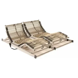 TECHNO-FLEX-Set in 180 x 200 cm --- bestehend aus 2 x Motorlattenrost mit 42 Leisten in 90 x 200 cm --- sofort lieferbar!