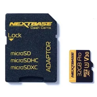NextBase ACC - SERIE 2 - 32GB U3 Micro SD Card with Adapter (Ecologic+Sorecop)