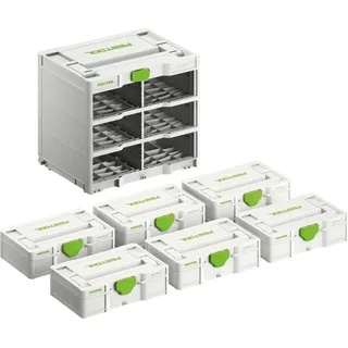 Festool Systainer3 Rack SYS3-RK/6 M 337-Set