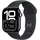 GPS + Cellular 42 mm Aluminiumgehäuse diamantschwarz Sportarmband schwarz M/L