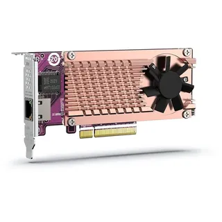 QNAP QM2-2P10G1TB 2 x PCIe Gen3 NVMe SSD & 1 x 10GbE Port Erweiterungskarte