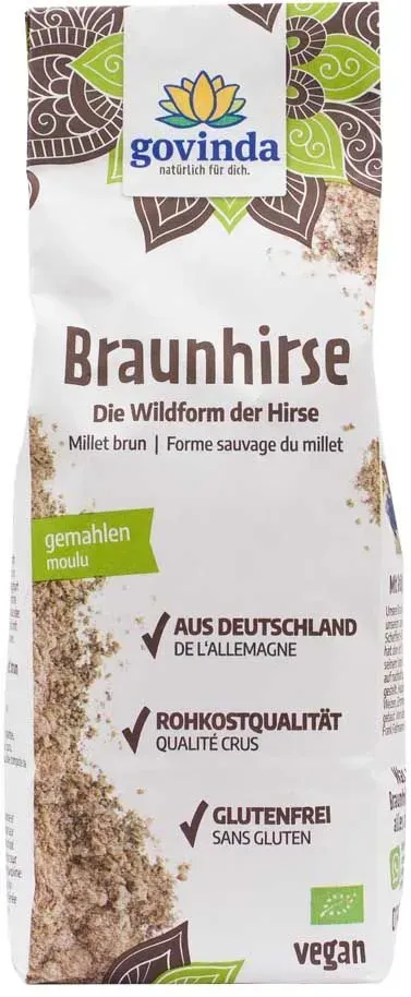 Braunhirse Mehl