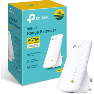 TP Link RE200 Wireless Boost Dual Band Wall Plug Range Extender Ref RE200 (UK-Version)