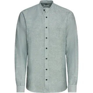 Hammerschmid Trachtenhemd Stehkragenhemd grün 44