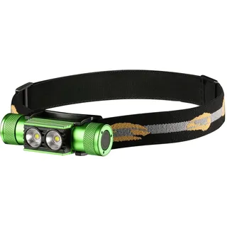 CSTEBOKE Stirnlampe, Sofirn H25A, 1200 LM, 10 Leuchtmodi, Type-c, IPX6, tirnlampe led wiederaufladbar für Arbeit, Sport, Angeln und Anfänger