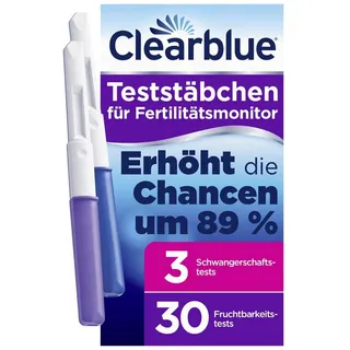 Clearblue Fertilitätsmonitor Teststäbchen für Fertilitätmonitor