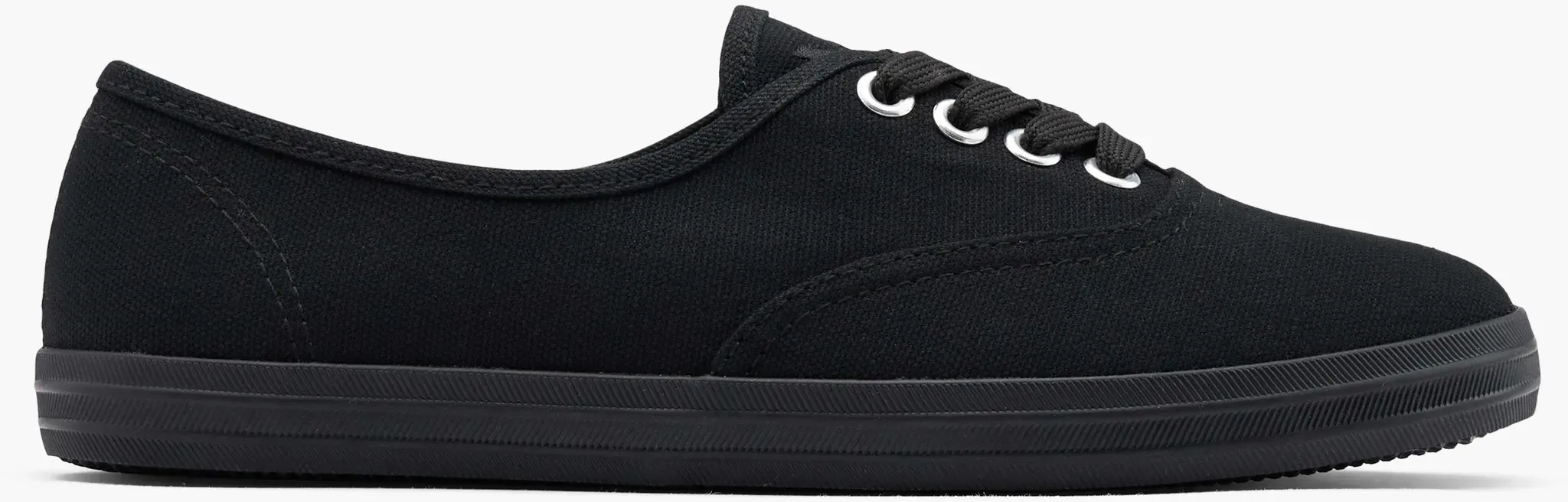 Vty  Sneaker Schwarz, Damen, Größe: 39, Material: Canvas - Vty  Sneaker Schwarz, Damen, Größe: 39, Material: Canvas - woman - Schwarz