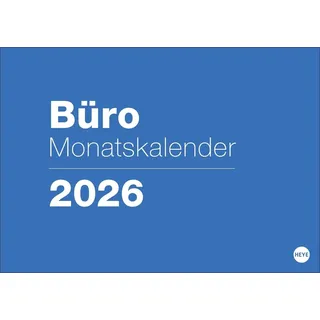 Heye Büro Monatsplaner 2026