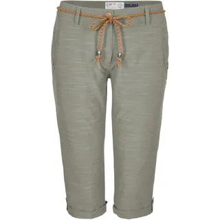 G.I.G.A. DX by killtec Damen GS 93 WMN PNTS Caprihose/Shorts mit Gürtel, helloliv, 48