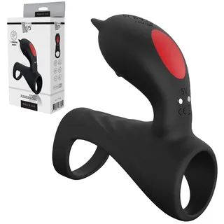 Dream Toys RINGS OF LOVE PLEASURE CAGE Penisringe Black Einheitsgröße