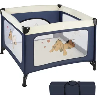 Tectake Tommy Junior 105 x 105 cm blau